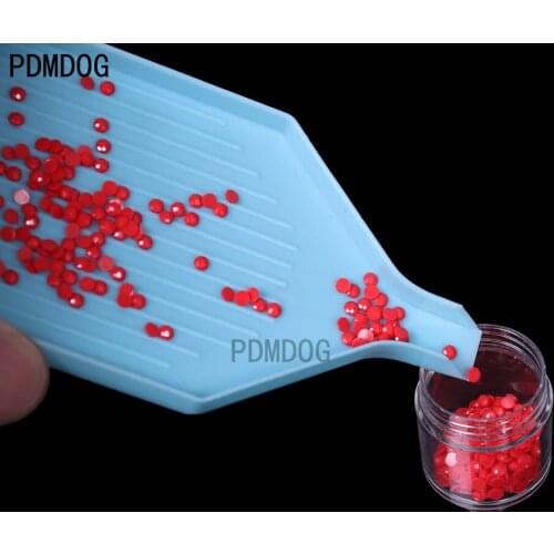 New 3D DIY Diamond Painting Diamond Embroidery Accessories Large Capacity Big Drill Plate Plastic Tray Big Kits gift