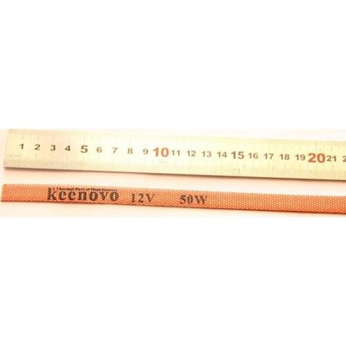 Free Shipping KEENOVO WVO SVO Diesel Injection Line Heater 12mm X 500mm 50W 12V, Silicone Pipe Tube Heating Belt