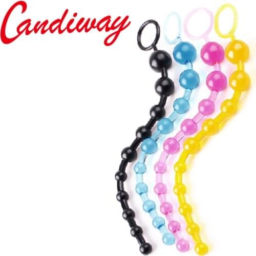 Night-life backyard Play Pull Ring Ball Sexy Novelties Vagina Plug Anal butt Special Beads Chain Adult Sex toys anus