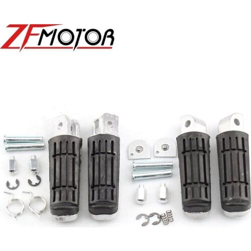 Foot Pegs Pedal Rest Front and Rear Footpegs Footrest For YAMAHA FJR1300 FZ400 FZ6R XJR400 XJR1200 XJR1300 XJ6 FZ6N FZ6 FZ1