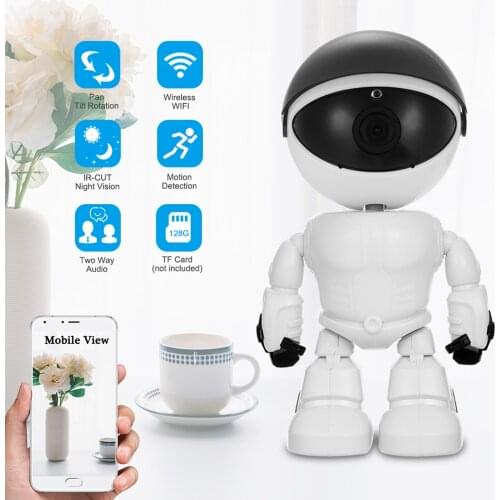 1080P Robot IP Camera 2MP Security Camera WiFi Wireless CCTV Home Camera Surveillance P2P Baby Monitor APP Remote Night Vision