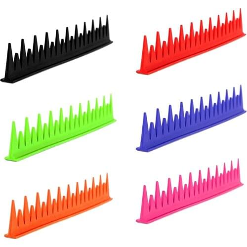 Sticker Spikes Mohawk Soft Rubber Uneven Spike Strip Motorbike