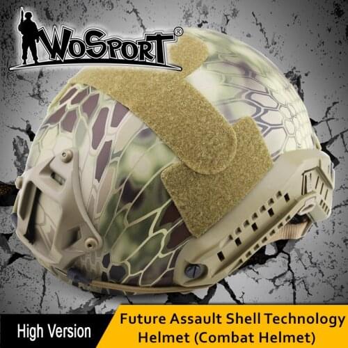 WOSPORT FAST Helmet MH TYPE Tactical Protective Safety ABS Helmet for Airsoft Paintball Sport Cycling Military Combat Field Game