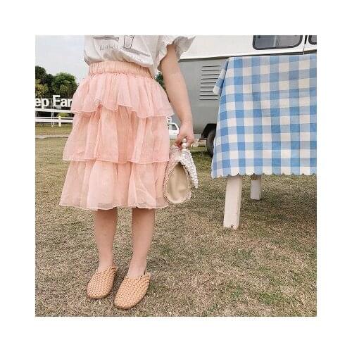 Baby Girl Tutu Skirts 2020 Spring Summer New Toddler Girl Cute Solid Princess Skirt Kids Girls Mesh Cake Skirt Baby Ball Gown