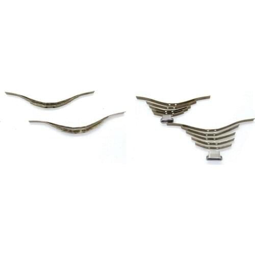 2 Pair Steel Shock Absorption Leaf Springs Suspension for WPL B14 B24 B16 B36 1/16 RC Truck Car Parts Accessories