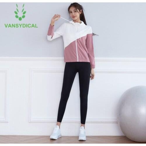 2pcs Women Running Sports Suit Yoga Legging Set Gym Clothing Workout Hoodies Outfit Outdoor Fitness Training Jogging Sportswear