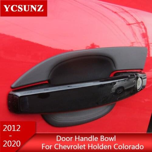 2012 chrome door handle inner Accessories car styling ABS For Chevrolet Holden Colorado 2012 - 2019 2020 S10