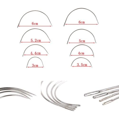 25Pcs/Lot C Type Needle Mattress Needles Hand Sewing Home C Type Curved Household Repair Sewing Needles