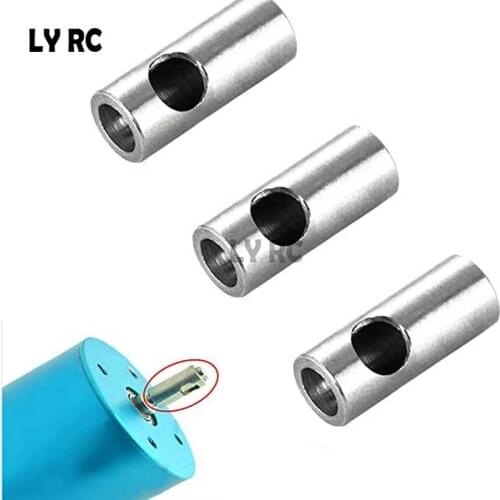 3Pack ShareGoo Metal 3.17mm to 5mm Shaft Adapter Change-Over Motor Axle Sleeve for Hobbywing HSP 540 550 EZRUN-3656 Motor RC Car