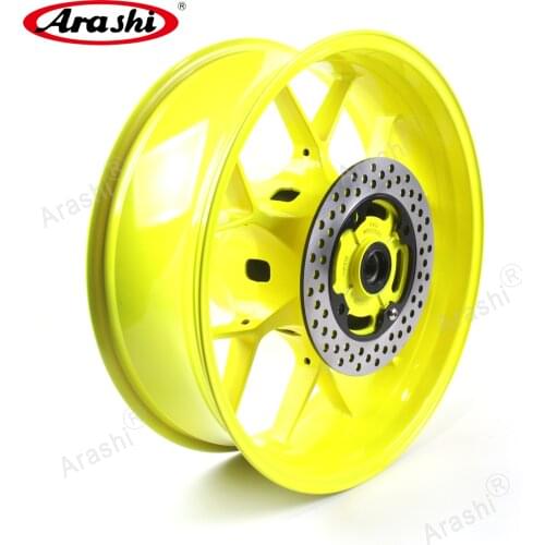 Arashi Rear Wheel Rim Brake Disc Rotor Motorbike Tire Wheel Hub For HONDA CBR1000RR 2006 - 2016 CBR1000 2013 2014 2015 2016