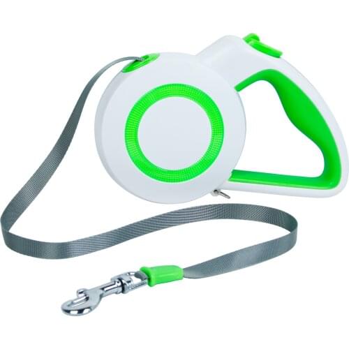 3/5M Durable Pets Dog belt Automatic Retractable Reflective Tape Dog Leashes Nylon Extending Puppy Walking Running Dog Leads