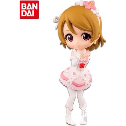Bandai Genuine Qposket Petit LoveLive!School Idol Project Hanayo Koizumi Anime Action Figures Collectible Model Ornaments Toys