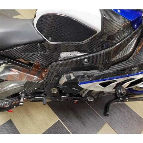 Tank Side Panel For BMW S1000RR 2009 - 2014 Full Carbon Fiber 100% Twill