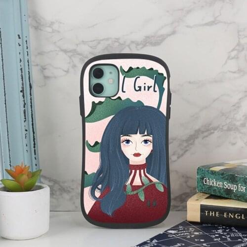 European and American style Case For iPhone 12 mini, Hard silicone to prevent falling For 11 12 Pro max xs xr 7 8 6s Plus