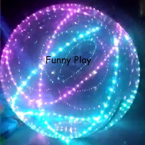 Pvc led Colorful Water Bubble Ball water walking ball on Stage Dance Ball with colorful light Human hamster ball on water