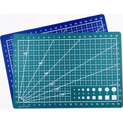 A4 A5 PVC Cutting Mat Board Engraving Hard Pad Durable Handwriting Plank Lightweight Cutting Mat Measuring Pad DIY Art Tool
