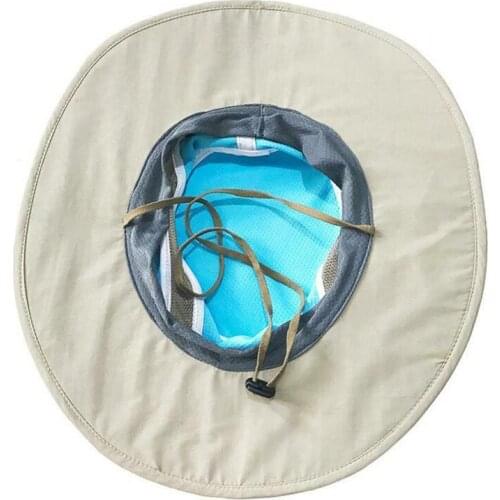 Summer Cool Cooling Cap Sunscreen Cooling Ice Hat Outdoor Beach Sun Shade Fishing Air Cold Breathable Sun Gorro Bonnet Bone 3