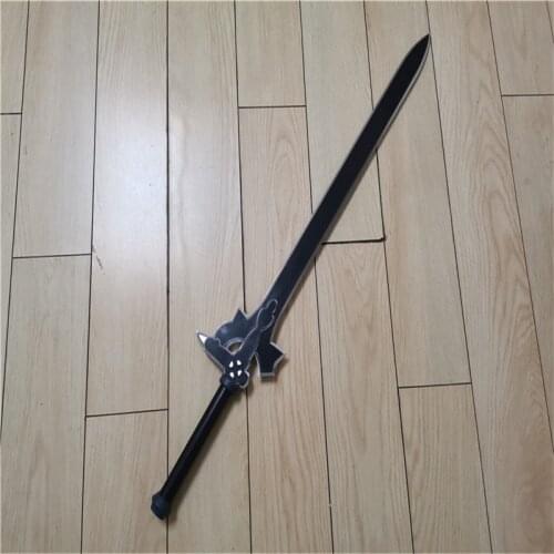 Sword Art Online SAO 1:1 Kirigaya Kazuto Elucidator Cosplay Prop Weapon Sword 79.5CM PU Foam Children Model Toy Prop