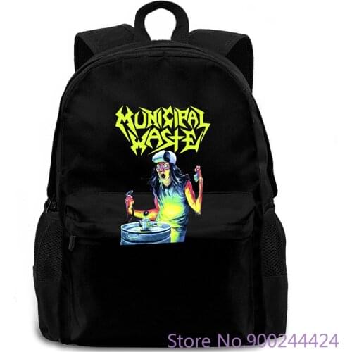 MUNICIPAL WASTE - THE ART OF PARTYING BLACK - Official - New M L XL Fashion backpack