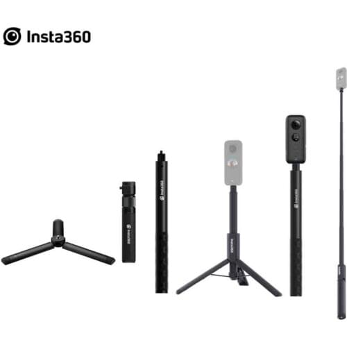 Insta360 Invisible Selfie Stick Tripod monopod for insta Gopro xiaomi yi sjcam sj4000 DJI Action Camera 4K Accessories