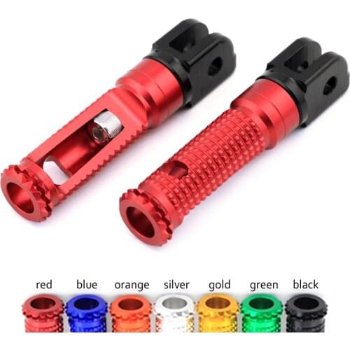 Front Footrest Foot Pegs For BMW S1000RR HP4 S1000R 2010-2018 17 15 14 13 11 Motorcycle Accessories CNC Rider Foot Rest Adapter