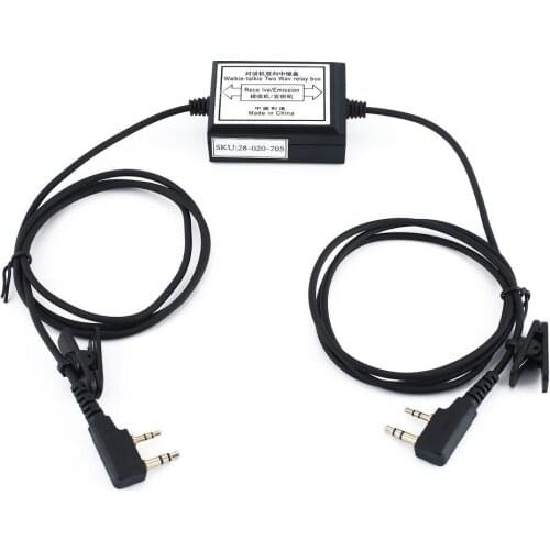 RPT-2K Two Way Relay Walkie Talkie Repeater Box For Two Handheld Radio Baofeng Wouxun Puxing K Port