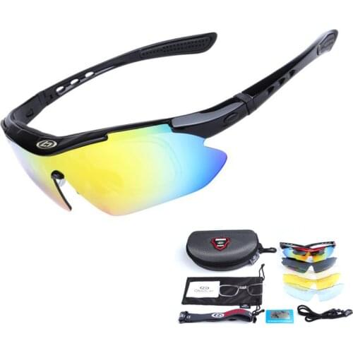 Bike Bicycle Glasses Sports Protector Shooting Glasses Goggle Hiking Eyewear Military Goggles Hunting Sunglasses Men Glasses