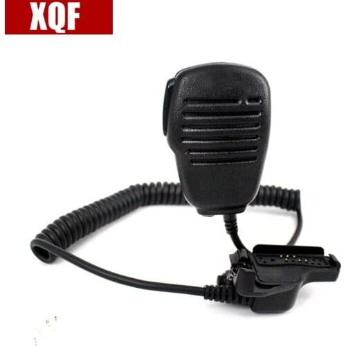 XQF 10PCS Speaker mic for Motorola HT1000 MTS2000 XTS2500 3000 3500 5000 MT2000 JT1000 MTX8000 two way radio