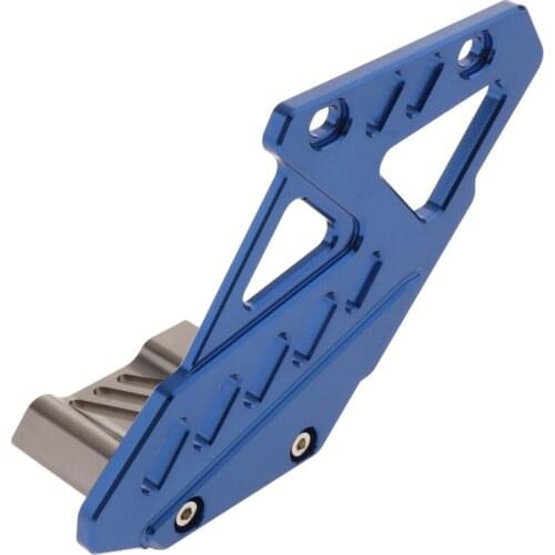 Rear Aluminum Chain Guide Guard, Chain Cover, Rub Blocks for Kawasaki KLX250