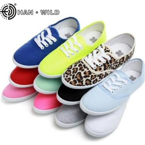 Women Sneakers Canvas Shoes Lace Up Casual Shoes Woman Flats White Shoes Candy Color Breathable Shoes Ladies Espadrilles