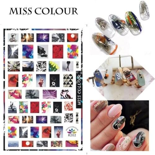 1 Sheet Super Thin Adhesive 3D Nail Art Nail Slider Sticker Rose Gold Letter Decals Snake Coral Post Stamp Alphabet Line Designs