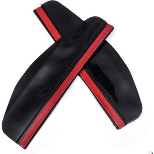 2Piece Auto Parts Rearview Mirror Protector Rain Cover Car Rearview Mirror Eyebrow Rain Cover