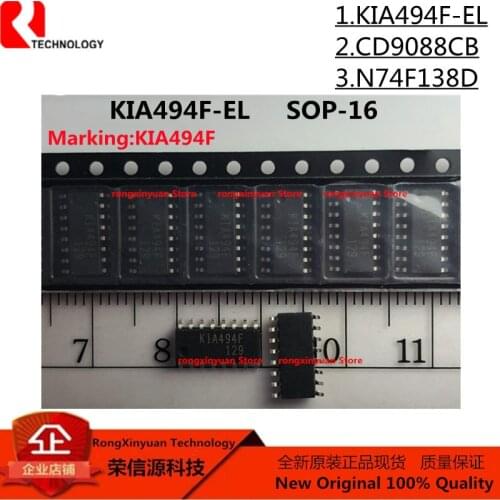 5 pcs/lot KIA494F-EL KIA494F KIA494 CD9088CB CD9088 N74F138D 74F138D 74F138 SOP-16 Original New 100% quality