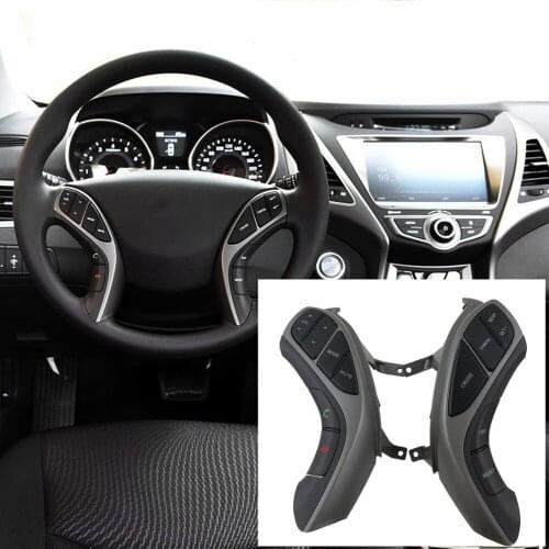For Hyundai Elantra Dropship 8.23 Bluetooth Call Constant Speed Cruise Modified Multi-functional Steering Wheel Switch Button