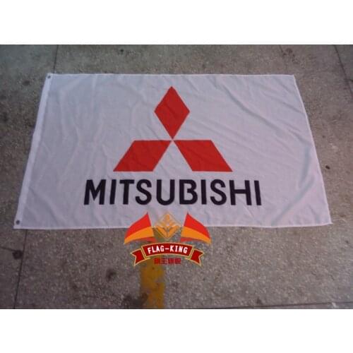 For MITS car racing team flag,MITS car club banner,90*150CM polyster flagking