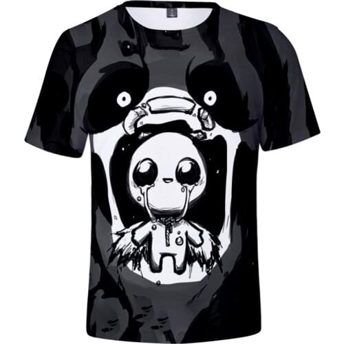 The Binding of Isaac 3D print Spring Summer Preppy Style Men/Women Street T-shirt Hip hop Punk Style Youthful Retro Innovation