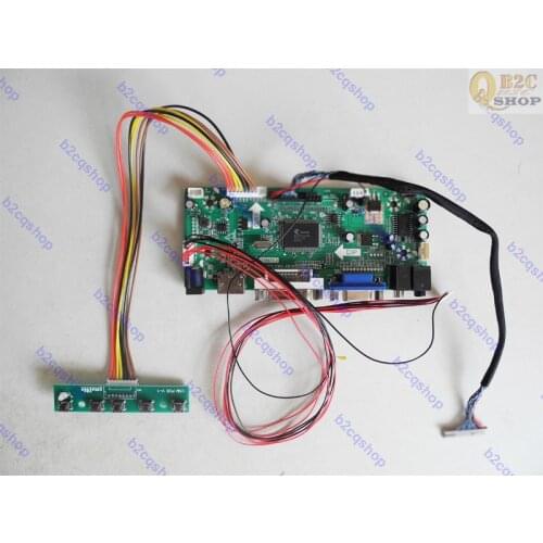 NT68676(HDMI+DVI+VGA)LCD Screen Controller Board Kit for LTD121EW7V 1280X800 LCD display