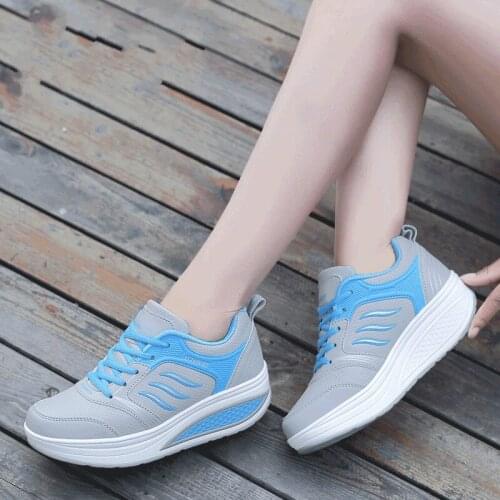 Designer White Platform Sneakers Casual Shoes Women Tenis Feminino Women Wedges Shoes Footwear Basket Femme Trainers Women
