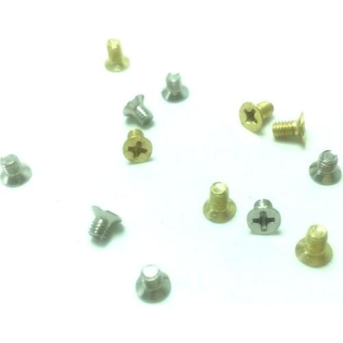 M5 Metal screws back Eyelet lock Leather Craft accessory for bag