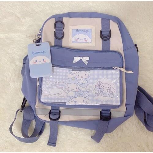 Cute Bag Melodl Kuroml Kitt Plush Toys Stuffed Animal Soft Doll Kids Birthday Gift Cartoon Anime