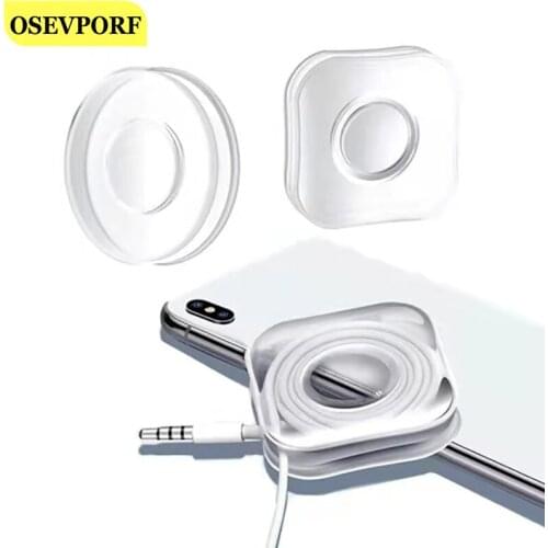Multi-Functional Magic Nano Paste Phone Holder Gripping Sticker Gel Stand Phone Desk Support Reuasable Wall Rubber Stickers Pads