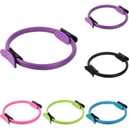 Yoga Ball Magic Ring Pilates Circle Aerobic Exercise Equipment Workout Fitness Training Resistance Support Tool Stretch Band