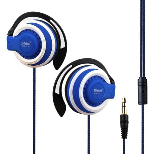 Original Q141 Stereo Headphones bass music Earphone Ear Hook Headset 3.5mm For Mobile Phone Headset Factory Price Wholesale