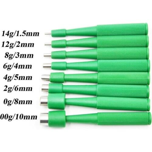 14G-00G Professional Skin Dermal Anchors Disposable Dermal Punch Biopsy Skin Piercing Dermal Body Piercing Jewelry Tools U4LE