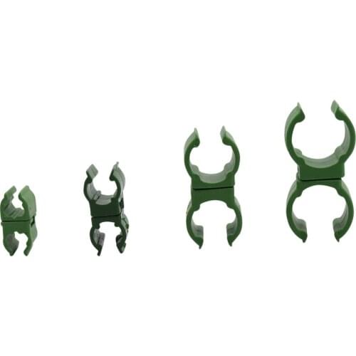 Adjustable 360 Angles Rotaring Connector Clip Plastic Fastener Plant support rod Connector Gardening pillars Fixed Clamp 50 Pcs
