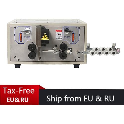 SWT508E Automatic Wire Cutting Machine Skinning Computer Cable stripping machine 0.1 to 8mm2