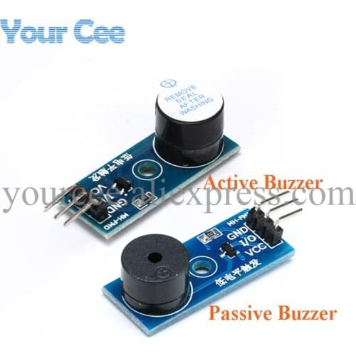 Active Passive Speaker Buzzer Sound Module 5v Low Level Trigger for Arduino Diy Kit