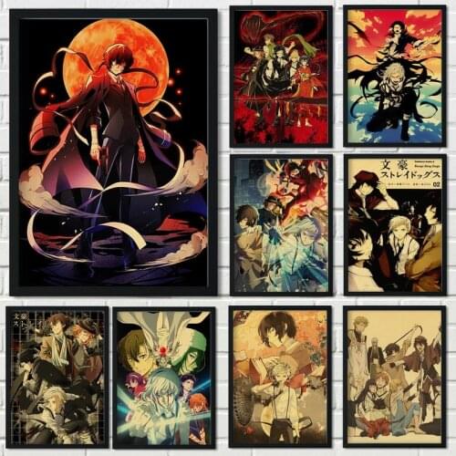 Japanese Anime Bungo Stray Dogs 5D Diamond Embroidery Full Diamond Painting Cross Stitch Kits Mosaic Home Decor Warm Gift