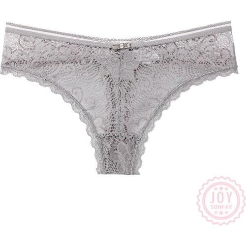 3Pcs / Set Sexy Lace Panties French Style Underwear Breathable Temptation Female Lingerie Embroidery Intimates Women Briefs