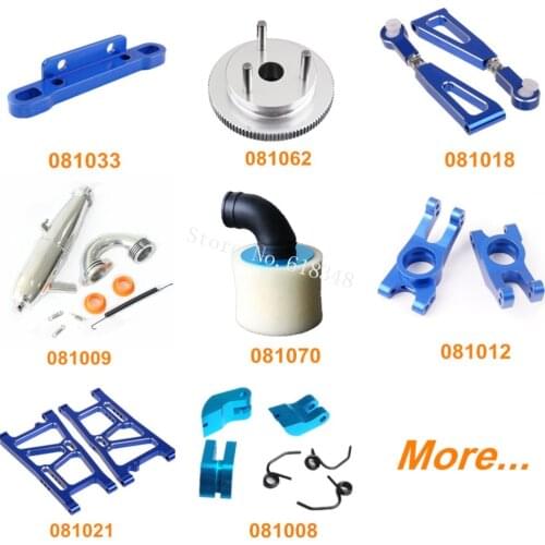 HSP TORNADO Upgrade Parts Aluminum for RC 1/8 Nitro Power Monster Truck EXTRA LENGTH BATTLESNAKE Brushless 94083 E9 Alloy Spare